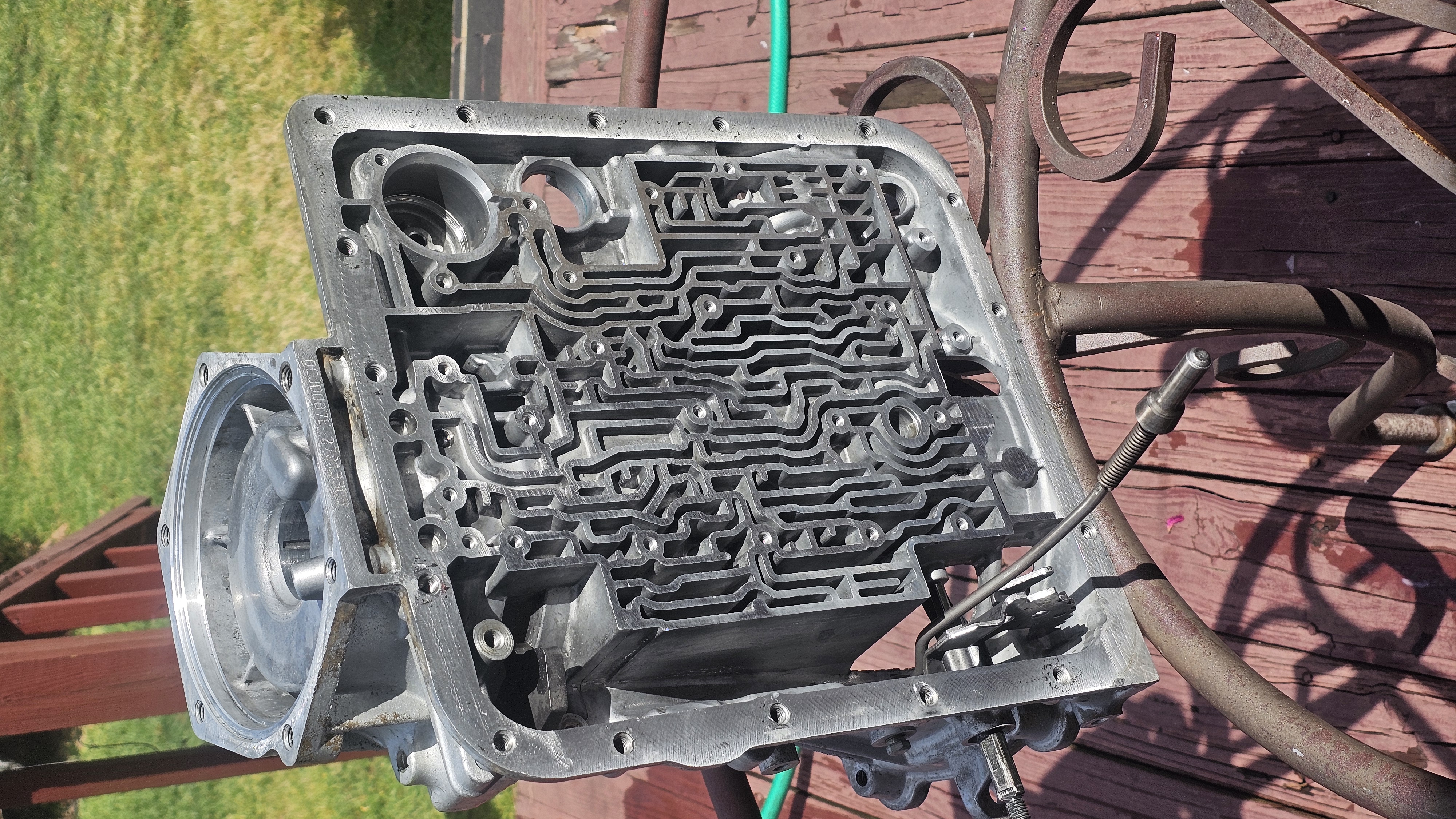 Cleaned 4L60E transmission case